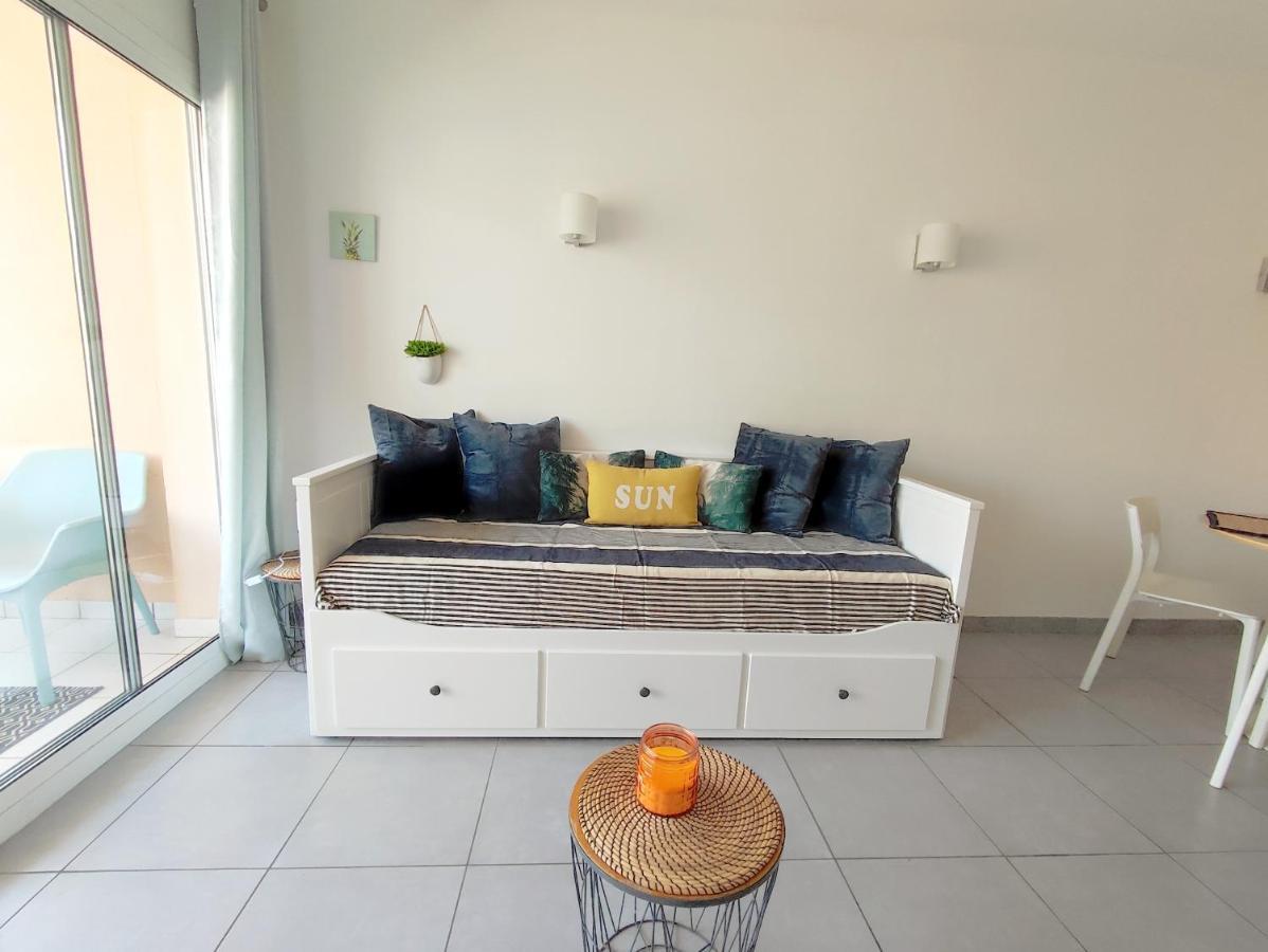 Superbe T2 Vue Mer Avec Ascenseur Canet-en-Roussillon Luaran gambar